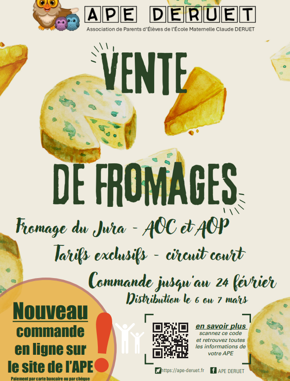 vente de fromageAPE DERUET